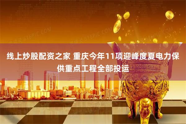 线上炒股配资之家 重庆今年11项迎峰度夏电力保供重点工程全部投运